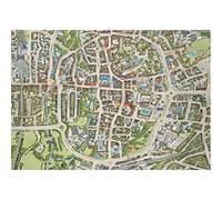 The Happy Puzzle Company - Jigraphy Cityscapes Puzzle | 1000 Pieces | Collectable UK City Puzzle Series (Canterbury)