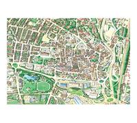 The Happy Puzzle Company - Jigraphy Cityscapes Puzzle | 1000 Pieces | Collectable UK City Puzzle Series (Chesterfield)
