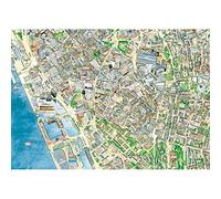 The Happy Puzzle Company - Jigraphy Cityscapes Puzzle | 1000 Pieces | Collectable UK City Puzzle Series (Liverpool)