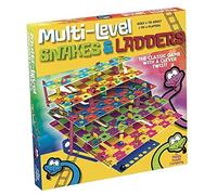 The Happy Puzzle Company - Multi-Level Snakes & Ladders - The Classic Game with a Clever Twist - Climb your Way Up the Ladders to the Next Level - Learn Sequencing & Visual Perception Skills - Ages 4+