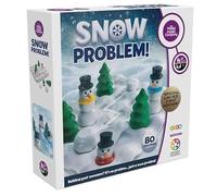 The Happy Puzzle Company - Snow Problem Game - Limited Edition Snowman-Building Puzzle Age 8+ with 3,000 Copies Worldwide - Stack, Slide, and Solve to Build Your Snowmen - Fun for All Ages