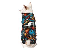 The Happy World of Soccer Dog Hoodie - Soft & Breathable Pet Clothes for Small to Large Dogs, Stylish and Comfortable Dog Clothes