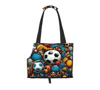 The Happy World of Soccer Dog Purse Carrier,Pet Tote Bag, Bag for Small Dogs Cats Puppy