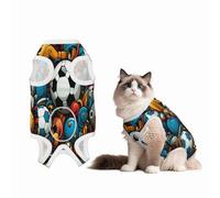 The Happy World of Soccer Recovery Suit for Dogs Cats After Surgery,Pet Recovery Shirt, Dog Onesies Pet Surgery Recovery Suit