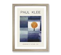 The Harbinger Of Autumn By Paul Klee Framed Wall Art Print A4 Oak