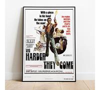 The Harder They Come Jimmy Cliff Promo Poster - Huge 36"x24" Similar to A1 Vintage Retro Reproduction SEP534