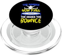 The Harder You Fall The Higher You Bounce Trampoline PopSockets PopGrip for MagSafe