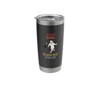 The Harder Your Work, The Luckier You Get Stainless Steel Insulated Tumbler