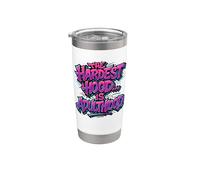 The Hardest Hood is Adulthood Stainless Steel Insulated Tumbler
