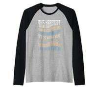 The Hardest Part About My Job is Being Nice to Stupid People Raglan Baseball Tee