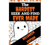 The hardest seek and find ever made - Halloween edition - Seek and find for all ages: A where's waldo style book for adults with a lot of experience and patience or to offer as a joke book