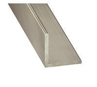 The Hardware Warehouse Matt Stainless Steel Angle 15 x 15 x 1 mm 1 m