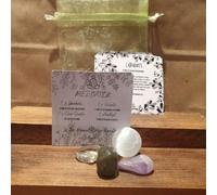 The Hare and The Moon Meditation Crystal Stone Set - TRA77 - Natural Crystal Gift