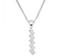 The Harmony Collection Harmony Collection Bar Set Princess Cut Diamond Pendant 0.50ct - - 9ct Rose Gold / VS / DE - Princess Cut / Bar Set / 0.50ct