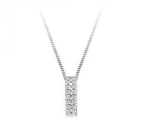The Harmony Collection Harmony Collection Round Brilliant Claw set Diamond Pendant - 9ct Yellow Gold / VS / DE - Round Brillant / Claw set / 0.35ct