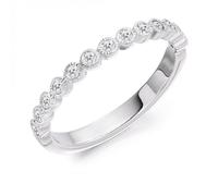 The Harmony Collection Luxurious 0.25ct Eternity Ring - Platinum 950 / VS / DE - Round Brilliant / 0.25ct
