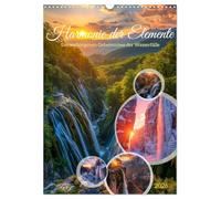 The harmony of the elements - The hidden secrets of waterfalls UK-Version (Wall Calendar 2026 DIN A3 Portrait), CALVENDO 12 Month Wall Calendar