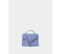 The Harper Mini Leather Grab Bag OSPREY LONDON Lilac One Size