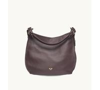The Harriet Leather Bag Apatchy London Burgundy One Size