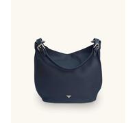 The Harriet Leather Bag Apatchy London Navy One Size