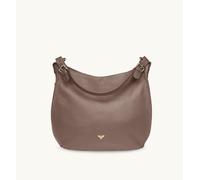 The Harriet Leather Bag Apatchy London Taupe One Size