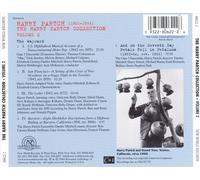 THE HARRY PARTCH COLLECTION, VOL. 2 NEW CD