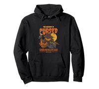 The Harvest Is Cursed - Creepy Pumpkin Head Horror Pullover Hoodie