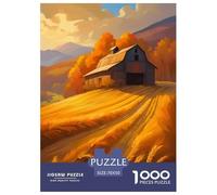 The Harvest Season Jigsaw Puzzles for Adults Interesting Personal Puzzles 1000 Jigsaws Brain Challenge for Adults Gifts 70x50cm/1000pcs