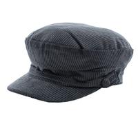 The Hat Company Lennon Cord Mariner/Breton Cap (Extra Large 60cm, Navy)