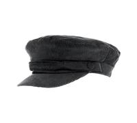 The Hat Company Lennon Cord Mariner/Breton Cap (UK, Numeric, 7 1/8, Black)