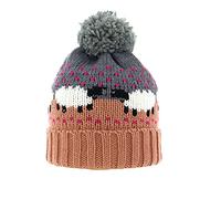 The Hat Company Sheep Bobble Pom Hat (Pink), 6 7/8-7 1/8