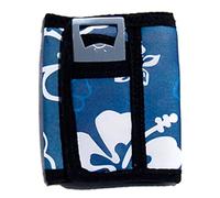 The Hat Pros Weekend Wallet - Water-Resistant Floating Neoprene Wallet with Keychain, Bottle Opener & Slim Design for Travel, Beach, Boating, and Paddleboarding, Blue Floral, Floating Neoprene Wallet