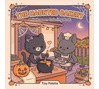The Haunted Bakery: 40 Bold and Easy Halloween Coloring Pages Featuring Cute Kawaii Animal Characters for Adults Teens and Kids