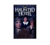 The Haunted Hotel Poster Wall Art Canvas Cover Aesthetic Vintage Poster Decorative Painting for Living Room Bed Room 20x30inch(50x75cm) Unframe-style