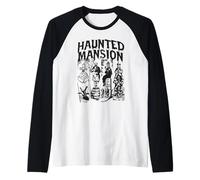 The Haunted Mansion Enigma Unveiling The Unseen Raglan Baseball Tee
