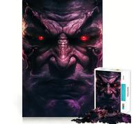 The Haunting Eyes Of Hell 1000 Pieces Puzzles for Teenagers Boost Recall Relaxing Fun Accurate Edge Thoughtful Gift (38x26cm)