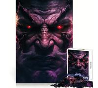 The Haunting Eyes Of Hell 1000 Pieces Puzzles for Teenagers Boost Recall Relaxing Fun Accurate Edge Thoughtful Gift (38x26cm)