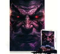 The Haunting Eyes Of Hell Jigsaw Puzzles 1000 Pieces for Adults Reason Skill Toy Calm Relax Exact Cut Heartfelt Gift (50x75cm)
