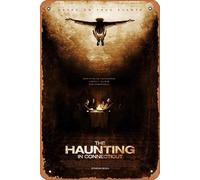 The Haunting in Connecticut 2009 Metal Retro Tin Sign Wall Decoration 12 x 8 inches Movie Poster Vintage Look