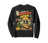 The Haunting of the Summerween Hot Dog Vintage Horror Movie Sweatshirt