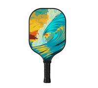 The Hawaii 13mm Reinforced Fiberglass Pickleball Paddle in Pipeline