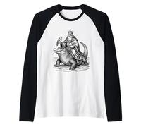 The Hawk-Bearer’s Silent Dominion Raglan Baseball Tee