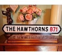 The Hawthorns Indoor Football Street Sign West Bromwich