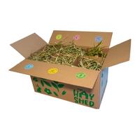 The Hay Shed Mixed Hay Buffet 1.5kg for Small Pets - Long Stem Feeding Grass Barn Dried, Dust Free, High Fibre, Natural Green Stem Feeding Hay for Rabbits, Guinea Pigs, Chinchillas, Hamsters