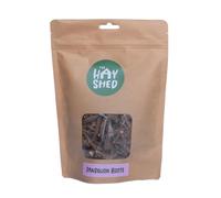 The Hay Shed Natural Dandelion Root Sticks - Crunchy Foraging Food, Dandelion Roots for Rabbits, Guinea Pigs, Hamsters, Chinchilla, Degus & More - High Fibre Small Pet Treats 250g