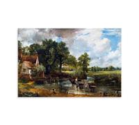The Hay Wain by John Constable Classic Posters Poster Wall Art Bedroom Prints Home Decor Hanging Picture Canvas Paintings 16x24inch(40x60cm)