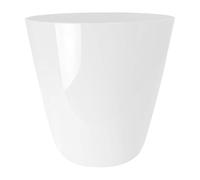 The HC Companies ARP12000P80 Round Planter, Glossy White
