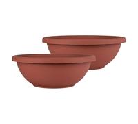 The HC Companies Planter, Clay, 20" (Pack of 2)