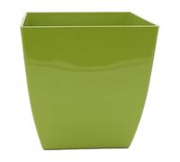 The HC Companies Planter, Glossy Green, 12"