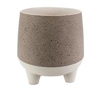 The HC Companies Planter, Greige, 8 Inches